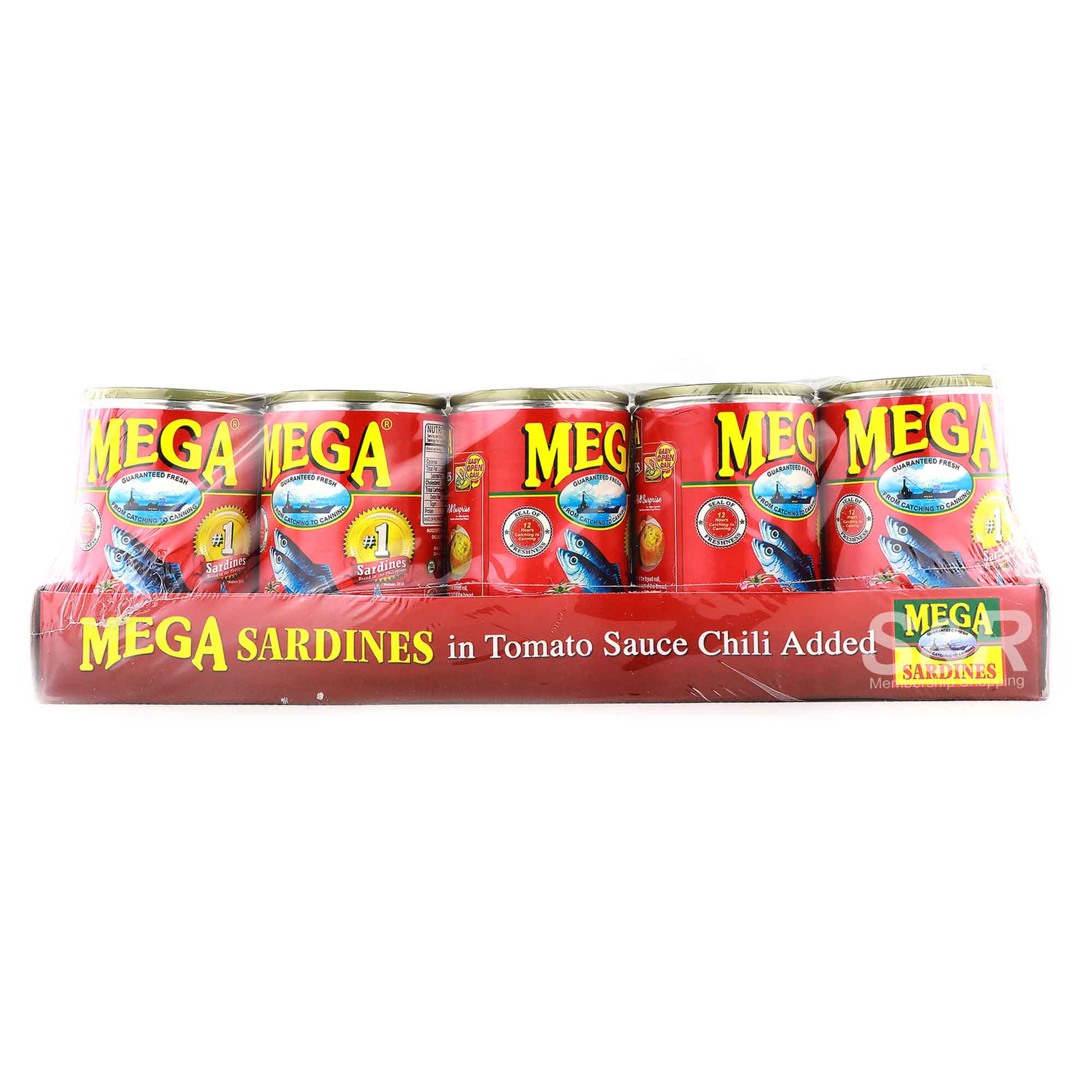Mega Sardines in Tomato Sauce with Chili 10 cans Mega Sardines in Tomato Sauce with Chili 10 cans